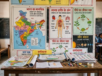 Handmade Charts - Educational Supplies India