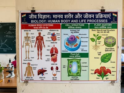 Biology Printed Charts educational chart supplier India