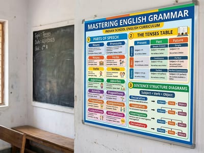 English Printed Charts educational chart supplier India