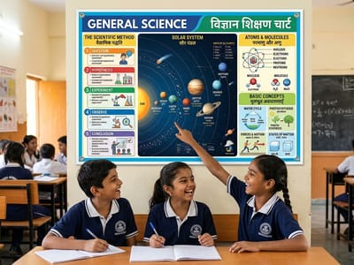 General Science Printed Charts educational chart supplier India