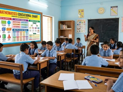 Mathematics Printed Charts educational chart supplier India
