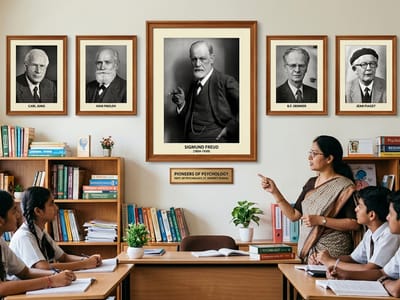 Gems of Psychology portraits for Indian schools